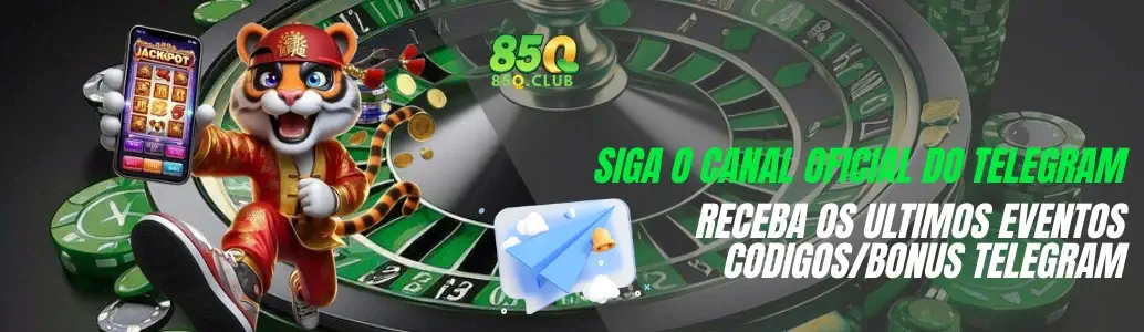 Siga o 85Q no Telegram Oficial